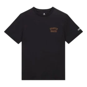 Tricou Cons x Quartersnacks Mărimi asiatice „Negru” Tricou Cons x Quartersnacks Mărimi asiatice „Negru”