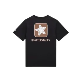 Tricou Cons x Quartersnacks Mărimi asiatice „Negru” Tricou Cons x Quartersnacks Mărimi asiatice „Negru”