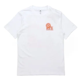 Tricou Converse pentru bărbați, cu mânecă scurtă, alb Tricou Converse pentru bărbați, cu mânecă scurtă, alb