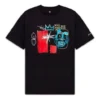 Tricou Converse x Basquiat Kings of Egypt III Mărimi asiatice „Negru”