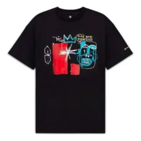 Tricou Converse x Basquiat Kings of Egypt III Mărimi asiatice „Negru” Tricou Converse x Basquiat Kings of Egypt III Mărimi asiatice „Negru”