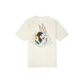Tricou Converse x Bugs Bunny cu imprimeu, mărimi asiatice „Alb” Tricou Converse x Bugs Bunny cu imprimeu, mărimi asiatice „Alb”