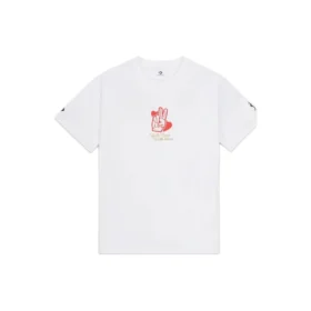Tricou Converse x LFC Mărimi Asia „Alb”