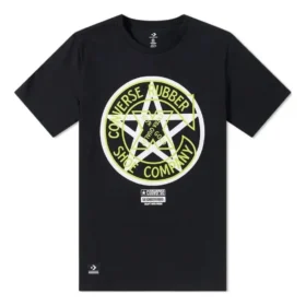 Tricou Converse x NEIGHBORHOOD Mărimi asiatice „Negru”