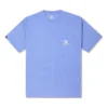 Tricou cu buzunar brodat Mărimi asiatice „Washed Indigo”