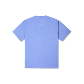 Tricou cu buzunar brodat Mărimi asiatice „Washed Indigo”