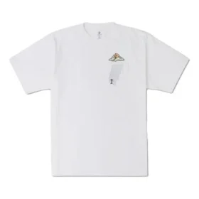 Tricou cu buzunar Cloud, model nou, mărimi asiatice „Alb”