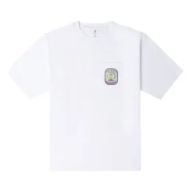 Tricou cu buzunar Fruit Patch, mărimi asiatice „Alb”