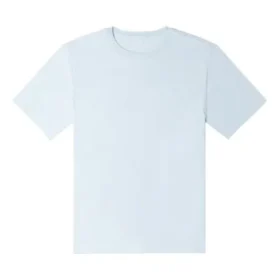 Tricou cu croială standard Go-To cu broderie în formă de stea și chevron, mărimi asiatice „Albastru deschis” Tricou cu croială standard Go-To cu broderie în formă de stea și chevron, mărimi asiatice „Albastru deschis”