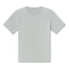 Tricou cu croială standard Go-To cu broderie în formă de stea și model chevron, mărimi asiatice „Gri”