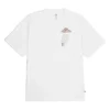 Tricou cu grafică Cloud Pocket, mărimi asiatice „Alb”