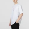 Tricou cu grafică de surf pentru activități de vară, mărimi asiatice „Alb”