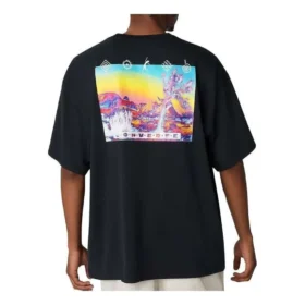 Tricou cu grafică Inverted Desert, mărimi asiatice „Negru” Tricou cu grafică Inverted Desert, mărimi asiatice „Negru”