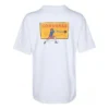 Tricou cu grafică Jack Purcell, mărimi asiatice „Alb”