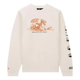 Tricou cu guler rotund Converse x Dungeons & Dragons Mărimi asiatice „Egret” Tricou cu guler rotund Converse x Dungeons & Dragons Mărimi asiatice „Egret”