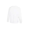 Tricou cu guler rotund și broderie în formă de stea Chevron FT Mărimi asiatice „Alb”