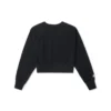 Tricou cu guler rotund și logo tipărit, mărimi asiatice „Black”