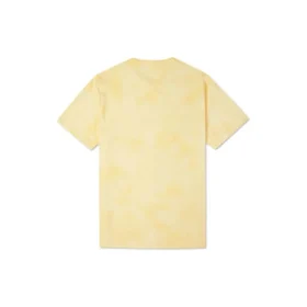 Tricou cu guler rotund și mâneci scurte, model Marble, mărimi asiatice „Gold Dart” Tricou cu guler rotund și mâneci scurte, model Marble, mărimi asiatice „Gold Dart”