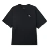Tricou cu guler rotund și patch Chuck Taylor, mărimi asiatice „Negru”