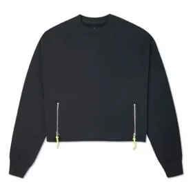 Tricou cu guler rotund Mountain Club, mărimi asiatice „Negru”