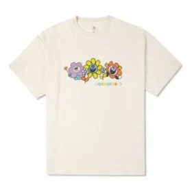 Tricou cu guler rotund Much Love, mărimi asiatice „Alb” Tricou cu guler rotund Much Love, mărimi asiatice „Alb”