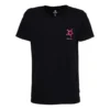 TRICOU CU IMPRIMARE Sportiv Mânecă scurtă Negru