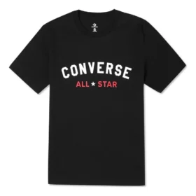 Tricou cu imprimeu All Varsity, mărimi asiatice, „Negru”
