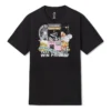 Tricou cu imprimeu Claw Machine, mărimi asiatice „Negru”