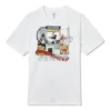 Tricou cu imprimeu Claw Machine, mărimi asiatice „White”