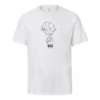 Tricou cu imprimeu de baschet „Alb”