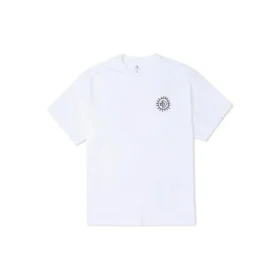 Tricou cu imprimeu deșert inversat, mărimi asiatice „Alb”