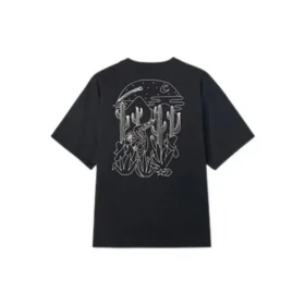 Tricou cu imprimeu Desert Adventures Mărimi asiatice „Negru”