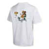 Tricou cu imprimeu Explorer Mărimi asiatice „Alb”