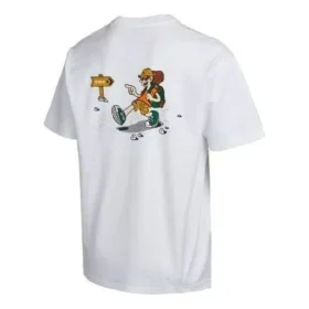 Tricou cu imprimeu Explorer Mărimi asiatice „Alb” Tricou cu imprimeu Explorer Mărimi asiatice „Alb”