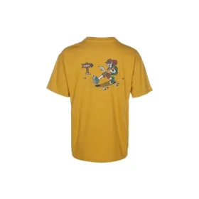 Tricou cu imprimeu Explorer, mărimi asiatice, „Galben” Tricou cu imprimeu Explorer, mărimi asiatice, „Galben”