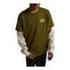 Tricou cu imprimeu grafic Cons Mărimi asiatice „Cargo Khaki”