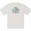 Tricou cu imprimeu grafic pentru vară, mărimi asiatice „Alb”