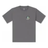 Tricou cu imprimeu grafic pentru vară, mărimi asiatice „Grey”
