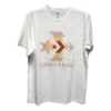 Tricou cu imprimeu grafic Star Chevron mărit, mărimi asiatice „Alb”