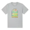 Tricou cu imprimeu New Heights, mărimi asiatice „Gri”