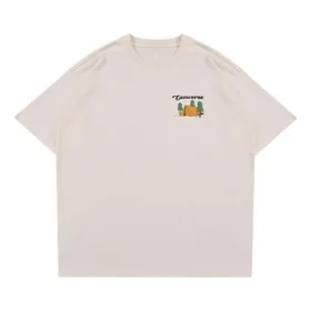 Tricou cu imprimeu Outdoor, mărimi asiatice „Beige”