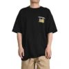 Tricou cu imprimeu Outdoor, mărimi asiatice „Black”