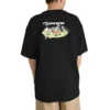 Tricou cu imprimeu Outdoor, mărimi asiatice „Black”