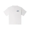 Tricou cu imprimeu retro cu barcă cu pânze, mărimi asiatice „Alb”