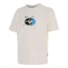 Tricou cu logo Disk Jockey, mărimi asiatice „Alb”