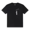 Tricou cu logo și buzunar cu fermoar, mărimi asiatice „Negru”