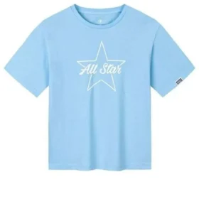 Tricou cu logo imprimat „Blue White”