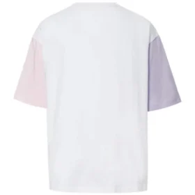 Tricou cu logo imprimat, mărimi asiatice „Alb-roz”