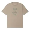 Tricou cu logo, mărimi asiatice „Beige”
