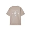 Tricou cu logo, mărimi asiatice „Milk Chocolate”